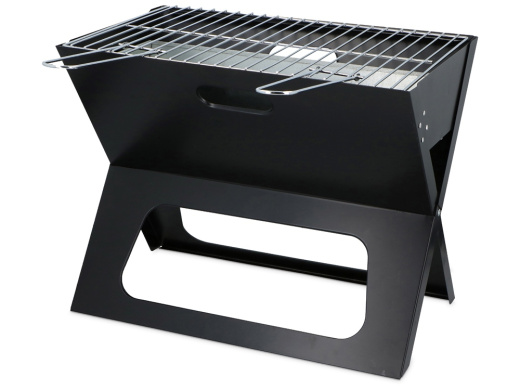 Складной переносной мангал для BBQ Mangal (черный)