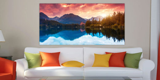 Широкоформатная печать на холсте